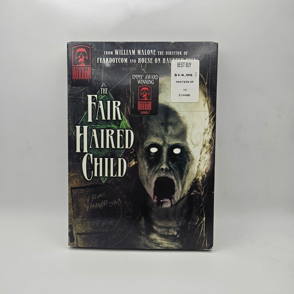 Masters of Horror The Fair Haired Child DVD 2006 Anchor Bay w/ Slipcover